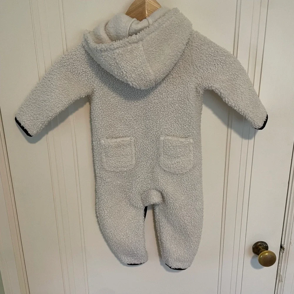 Carhartt Baby Sherpa Fleece Hooded One‎ Piece Coverall 12M Snowsuit